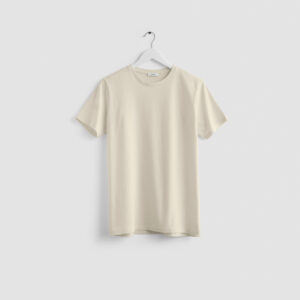 Camiseta marfil hombre